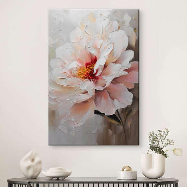 Delicate petals in soft hues