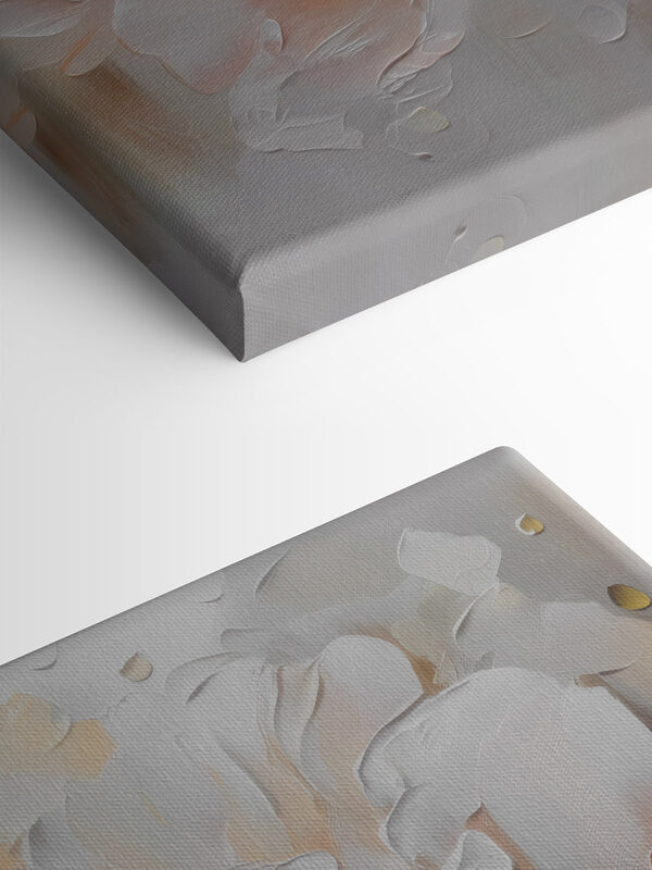 Delicate petals in soft hues