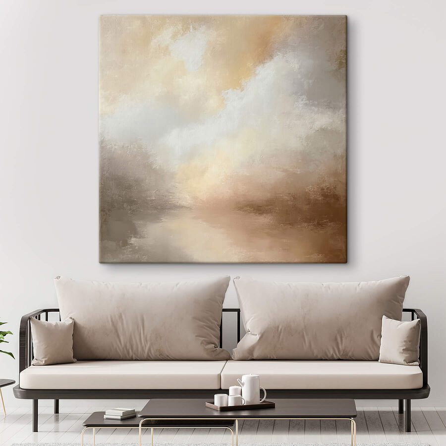 Painting of a landscape Painting of a landscape