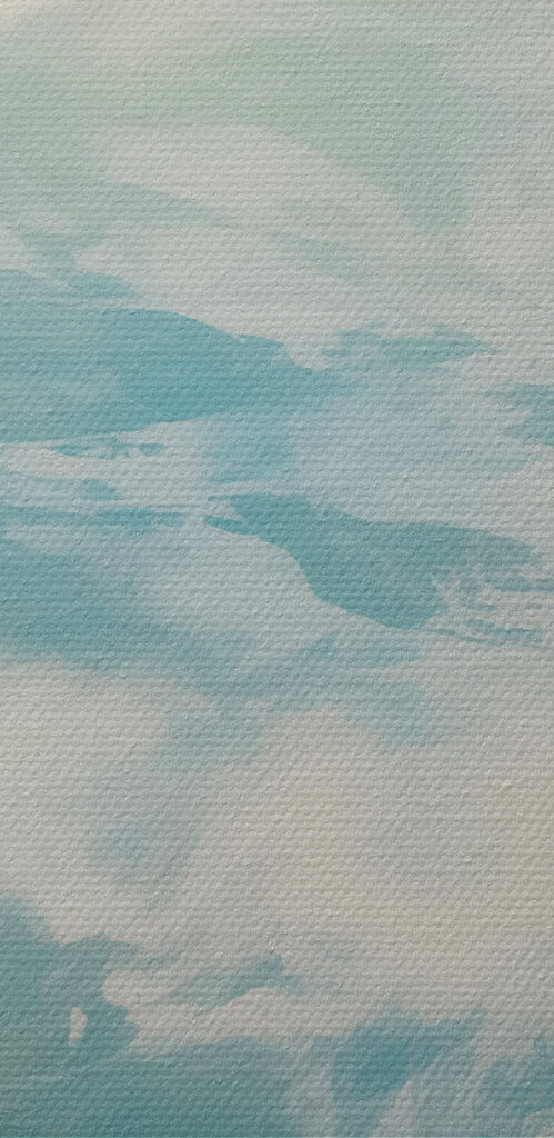 Gentle waves dance on tranquil waters Gentle waves dance on tranquil waters