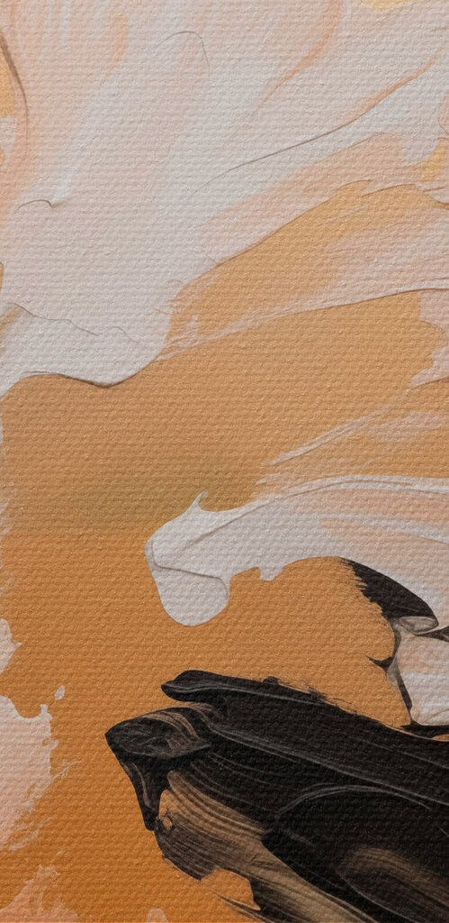 Abstract strokes in muted tones