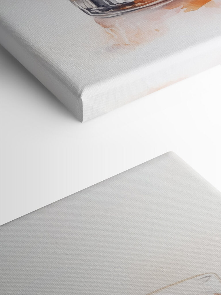 Glass with ice and a cherry on top