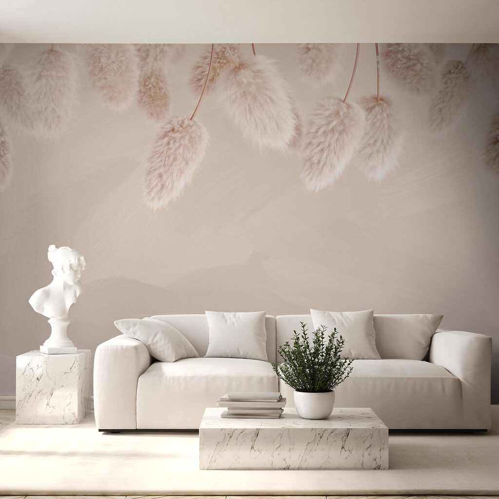 Group of fluffy flowers