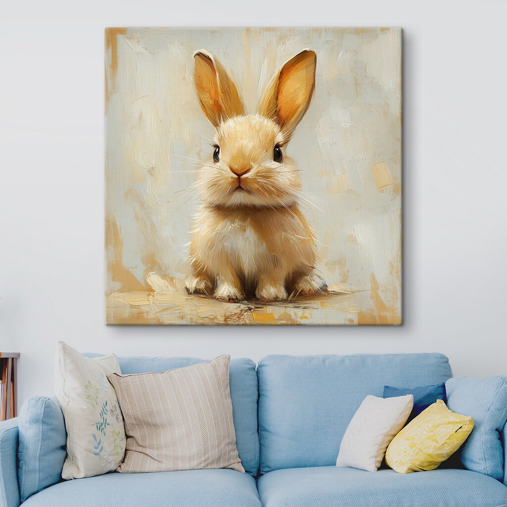 Close up of a rabbit