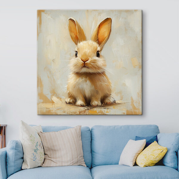 Close up of a rabbit