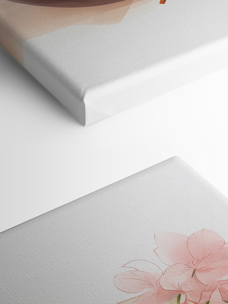 Plate of sushi with sauce and flowers Plate of sushi with sauce and flowers