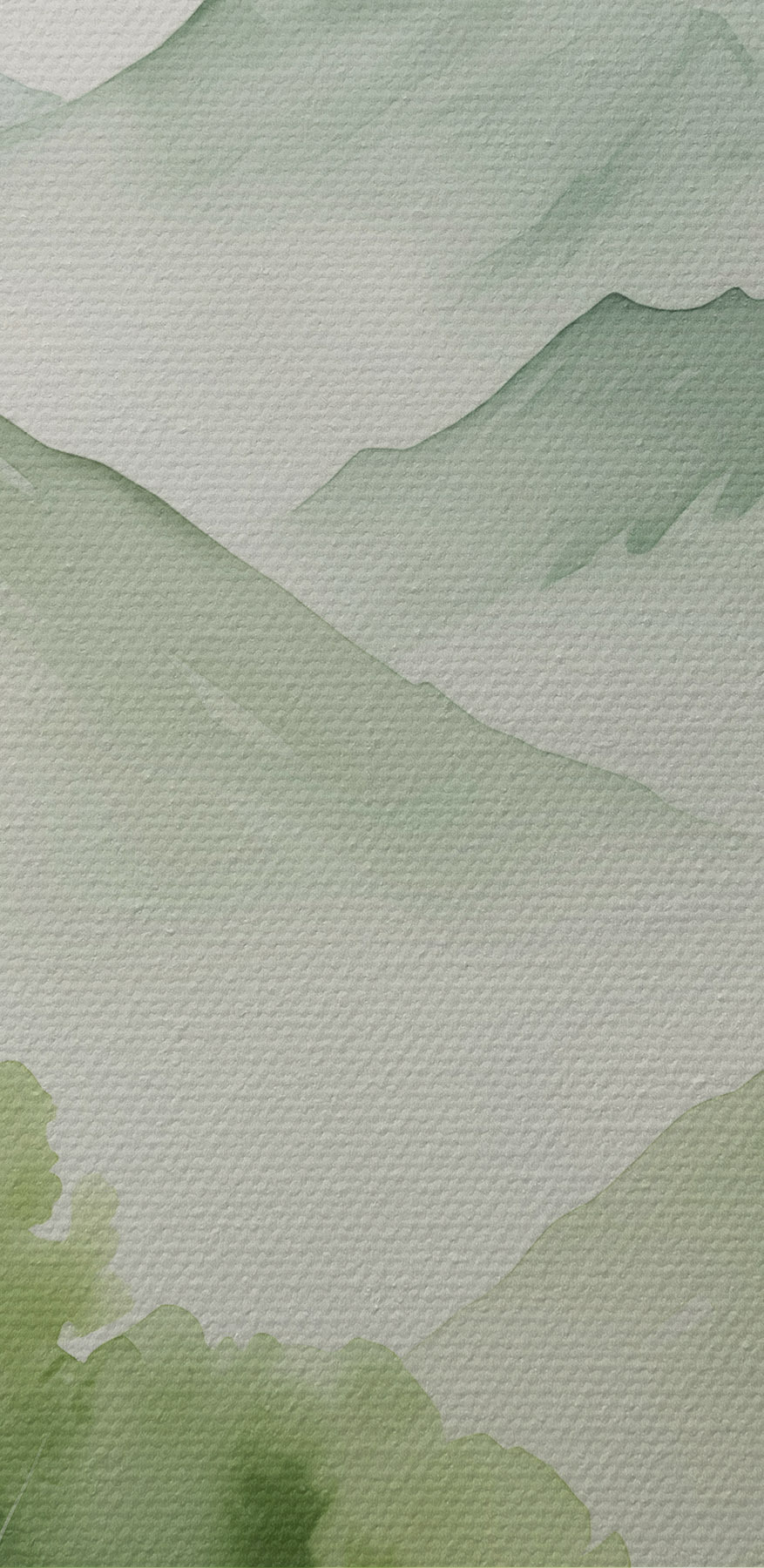 Painting of a mountain range Painting of a mountain range