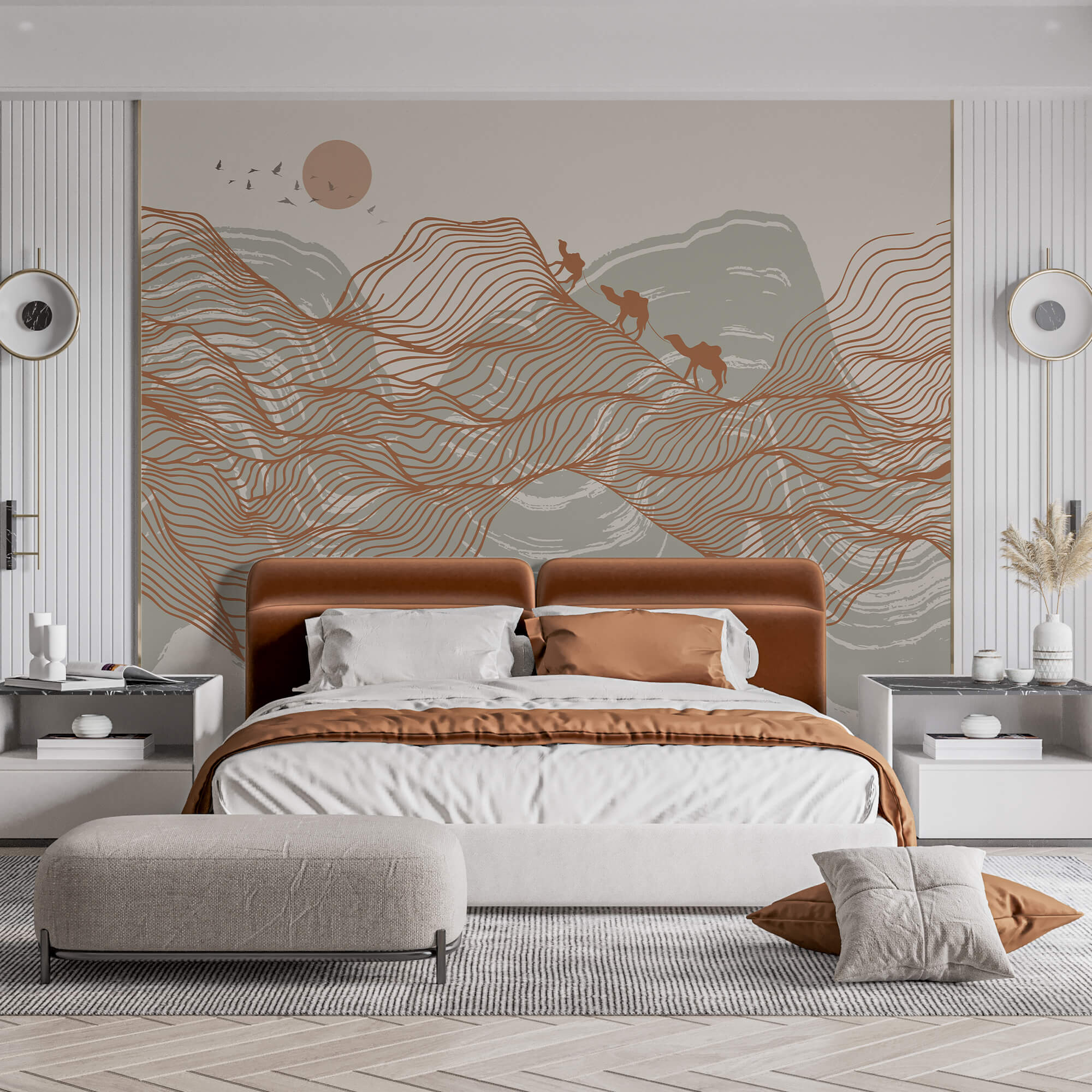 Малюнок пустельного пейзажу