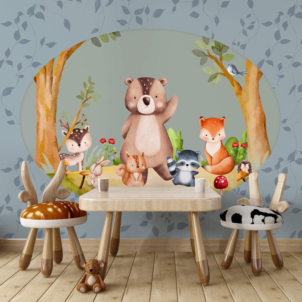 Мультфільм про тварин у лісі