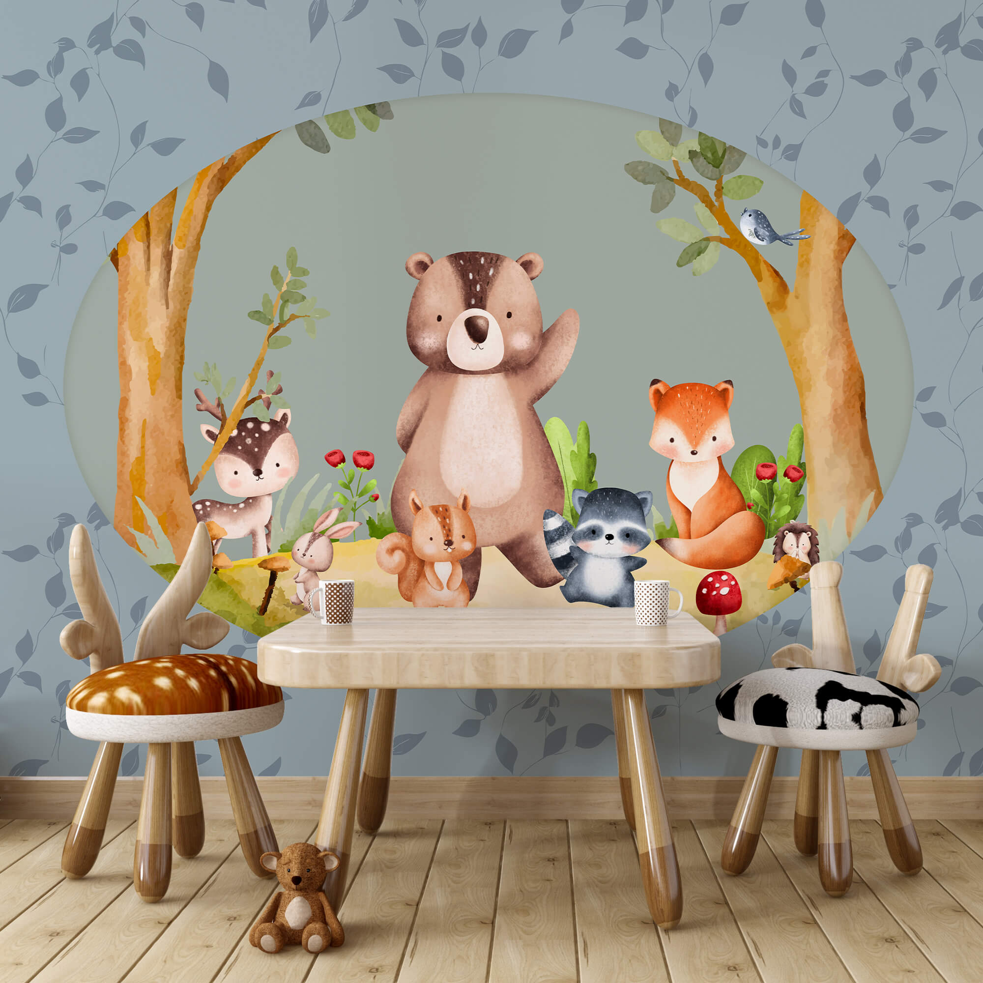 Мультфільм про тварин у лісі