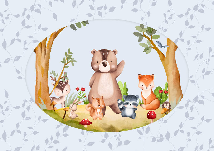 Мультфільм про тварин у лісі