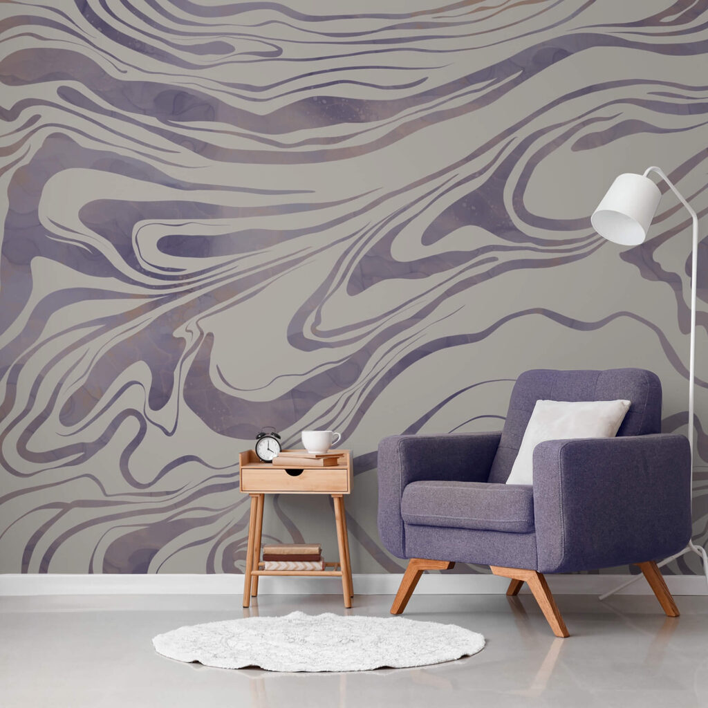 Абстрактні хвилі на м'якому тлі Абстрактні хвилі на м'якому тлі