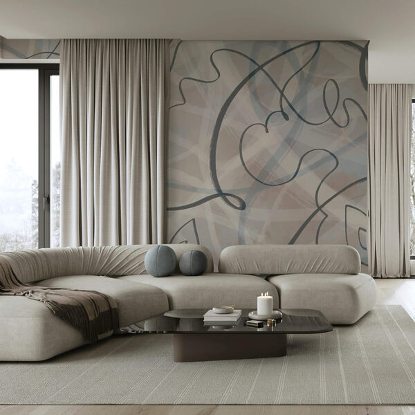 Плавні лінії та м'які відтінки поєднуються Плавні лінії та м'які відтінки поєднуються