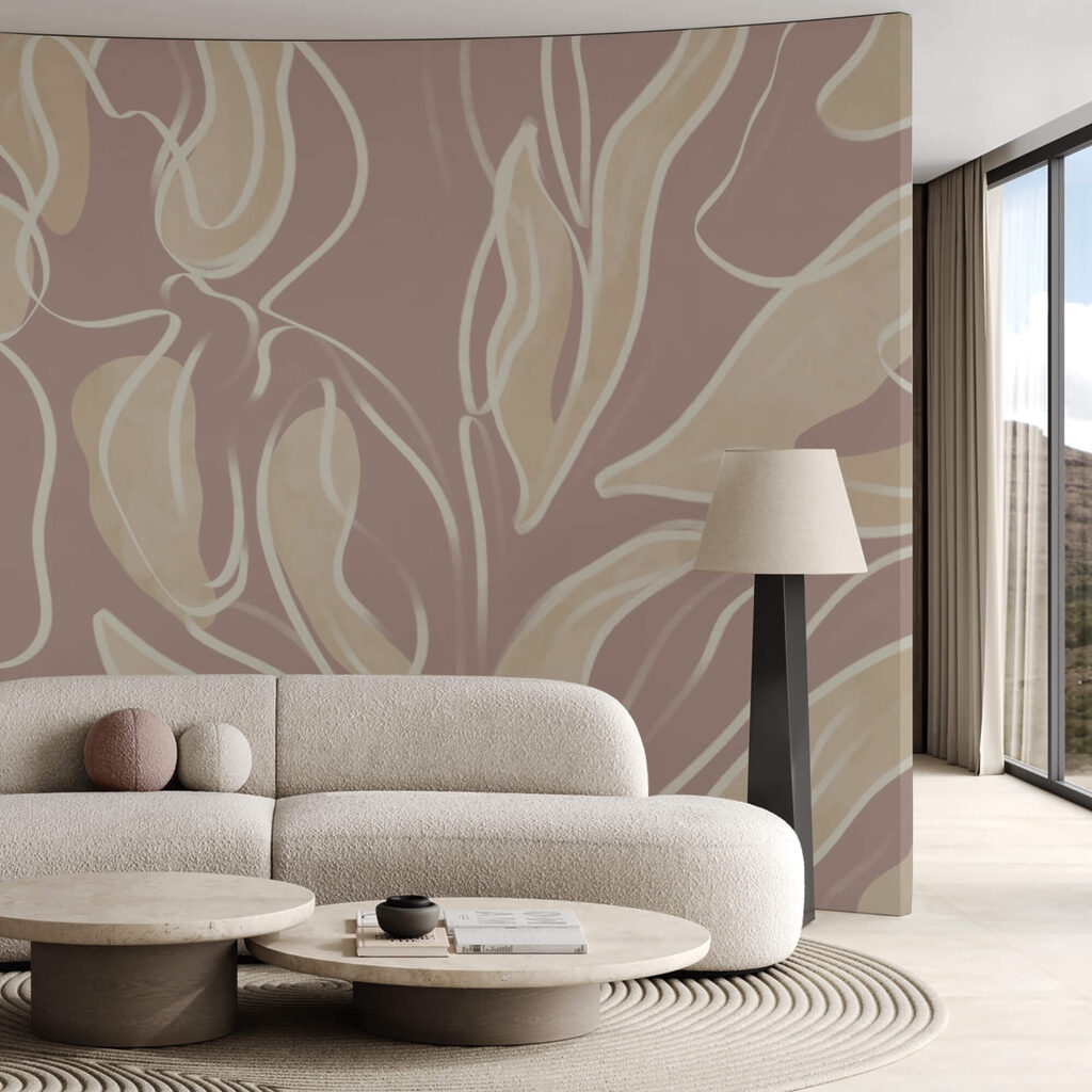 Натхненний природою дизайн візерунків листя