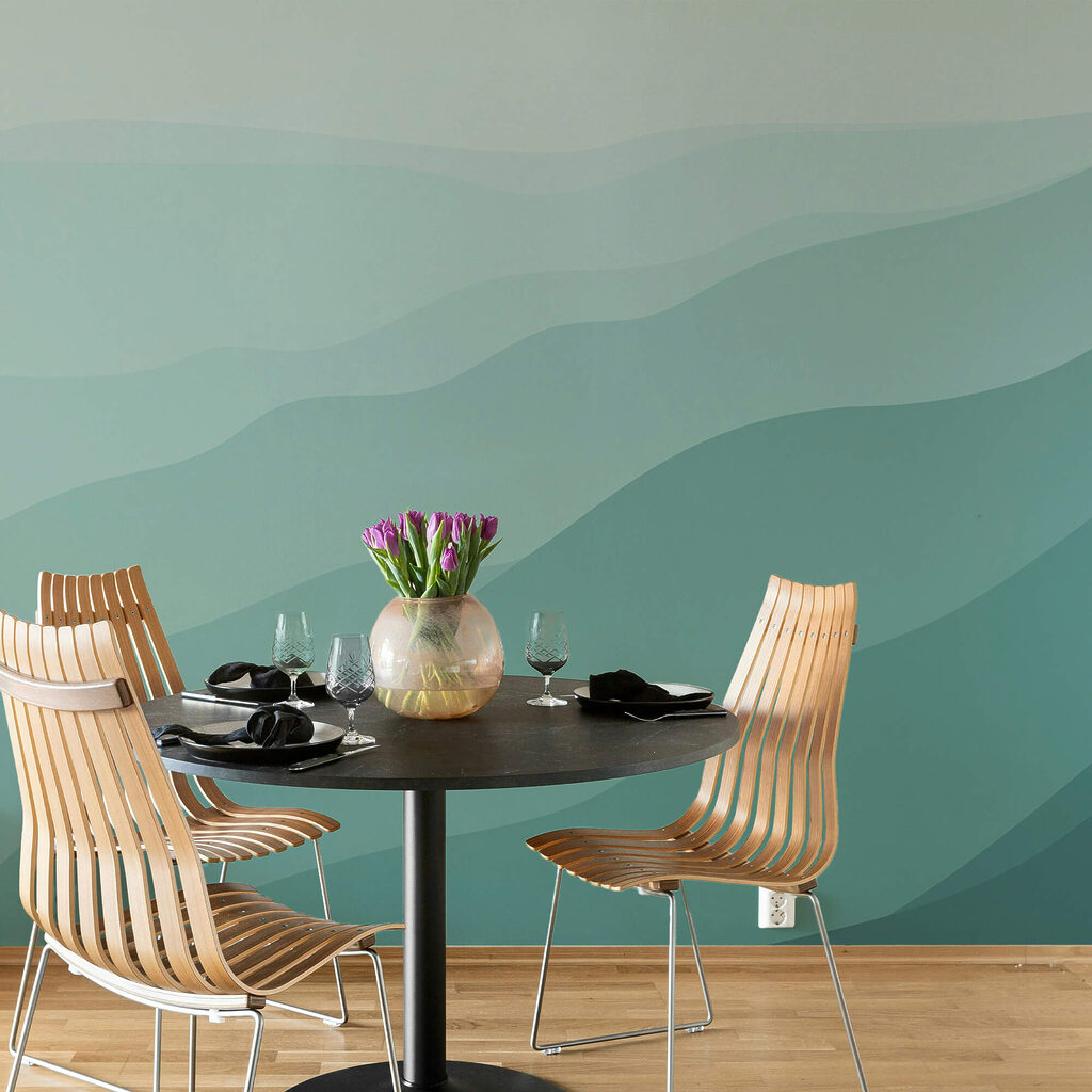 Зелені пагорби з блакитним небом Зелені пагорби з блакитним небом