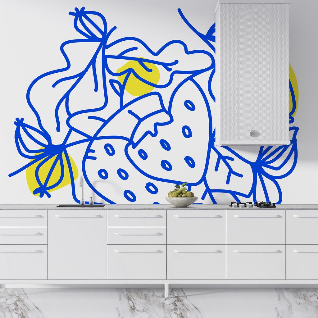 Малюнок плодів і листя