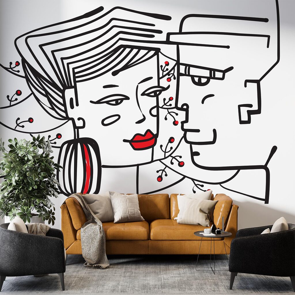 Малюнок чоловіка та жінки