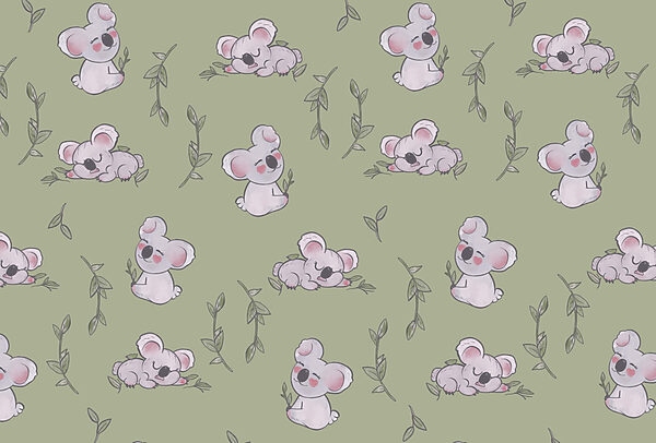 Pattern of koala bears