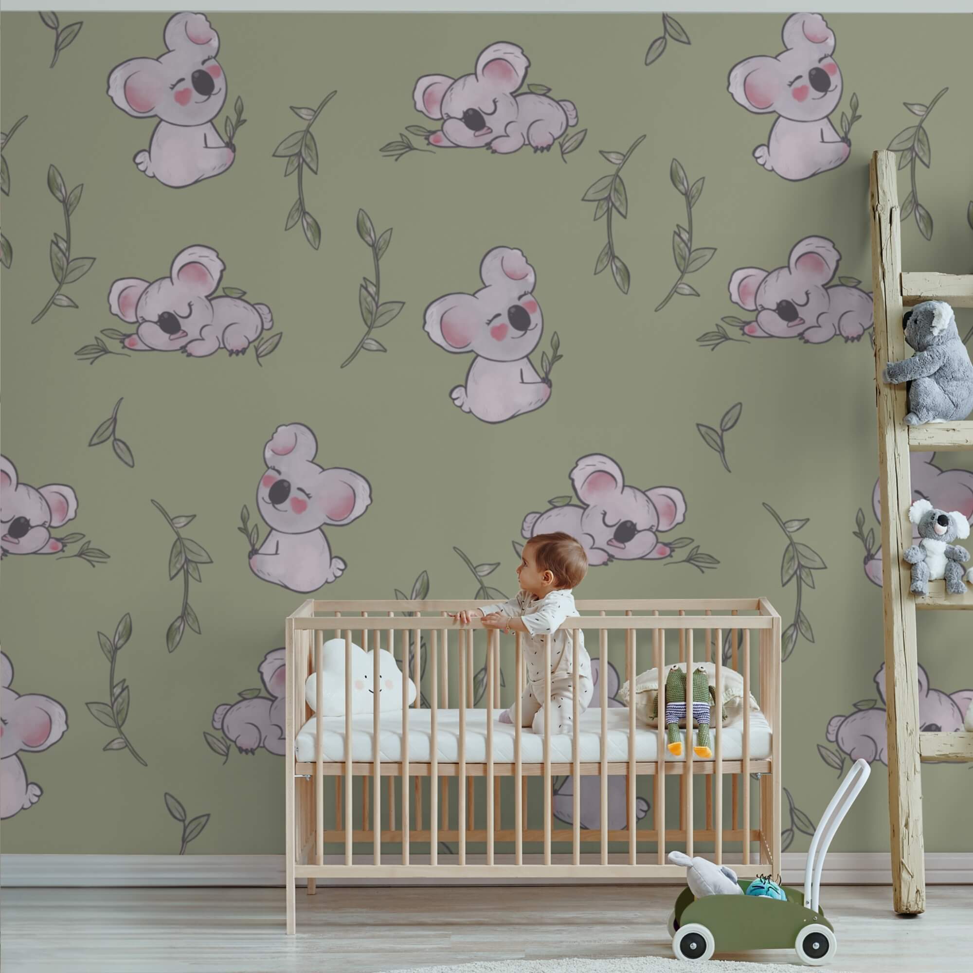 Візерунок ведмедів коали