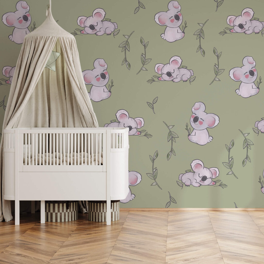 Візерунок ведмедів коали