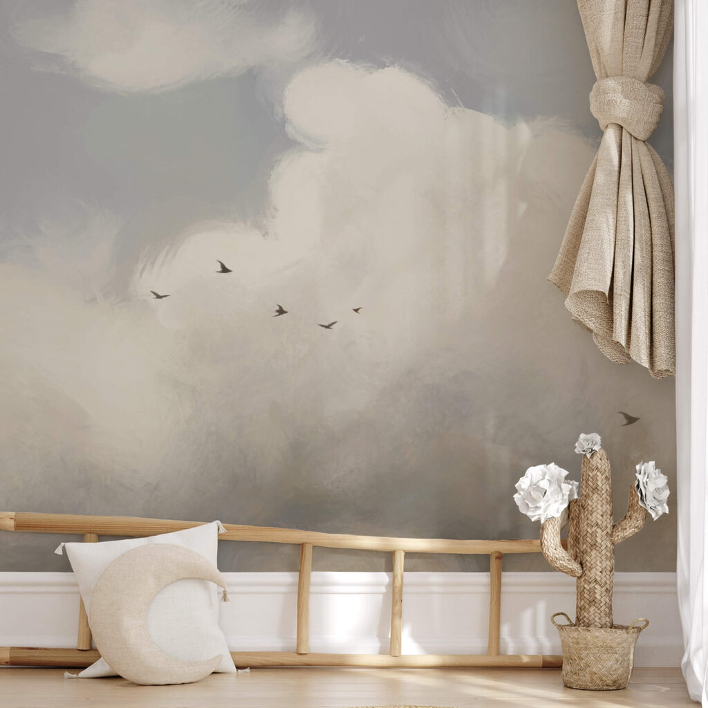 Птахи летять птахами в небі