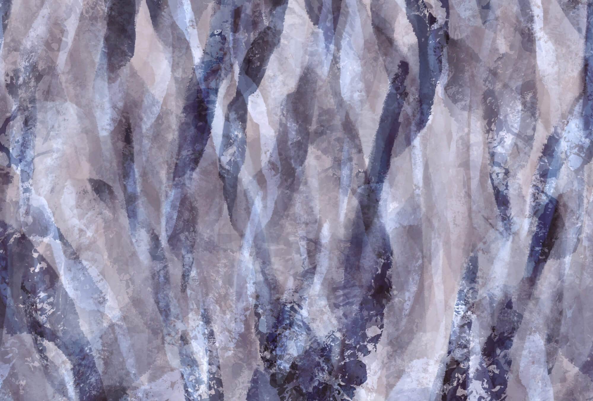 Swirling waves of soft color hues