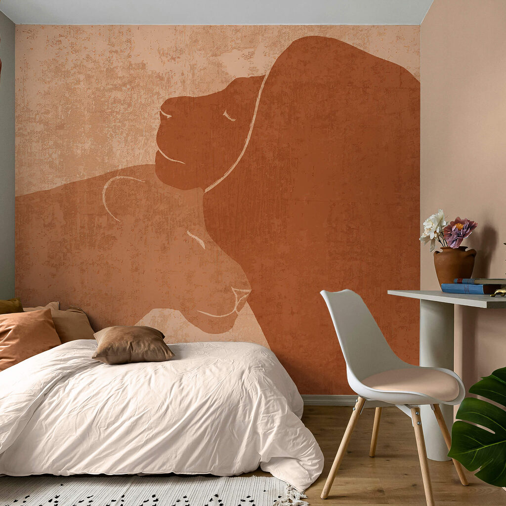 Малюнок лева та левиці Малюнок лева та левиці