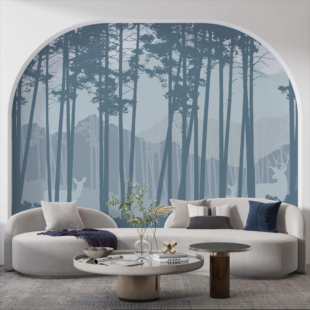 Група дерев у лісі Група дерев у лісі