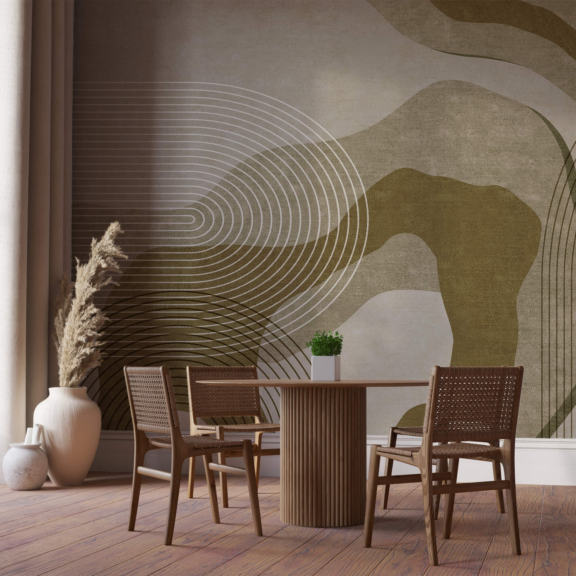 Абстрактні криві та лінії в гармонії