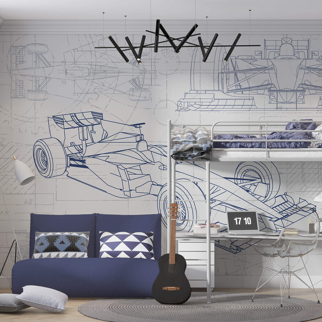 Креслення гоночного автомобіля