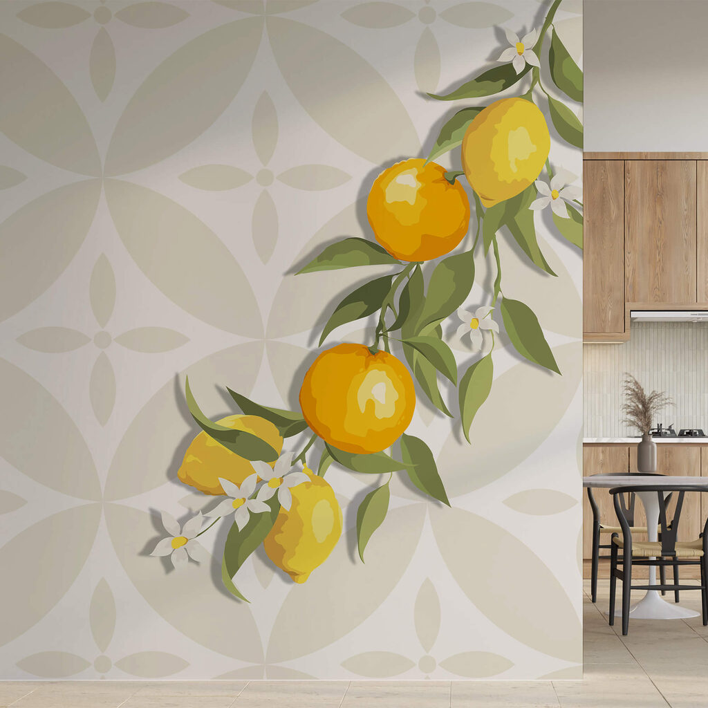 Жовтий плід на гілці