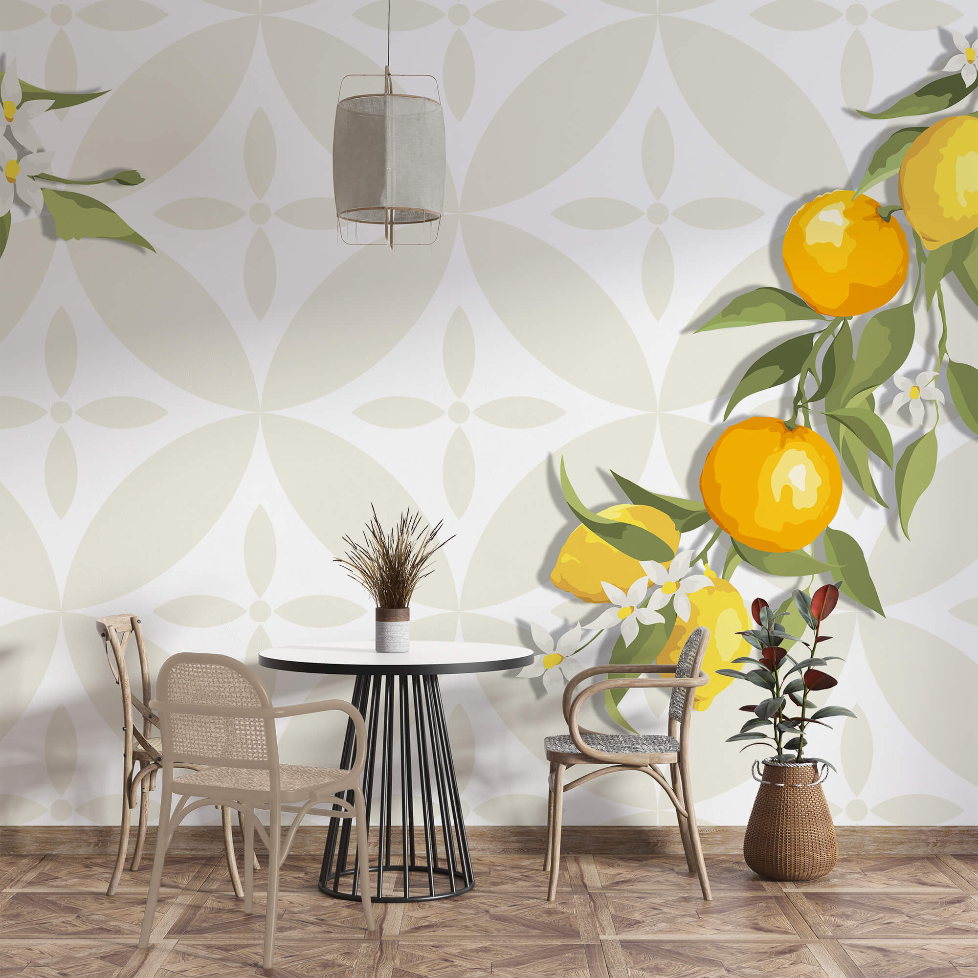 Жовтий плід на гілці