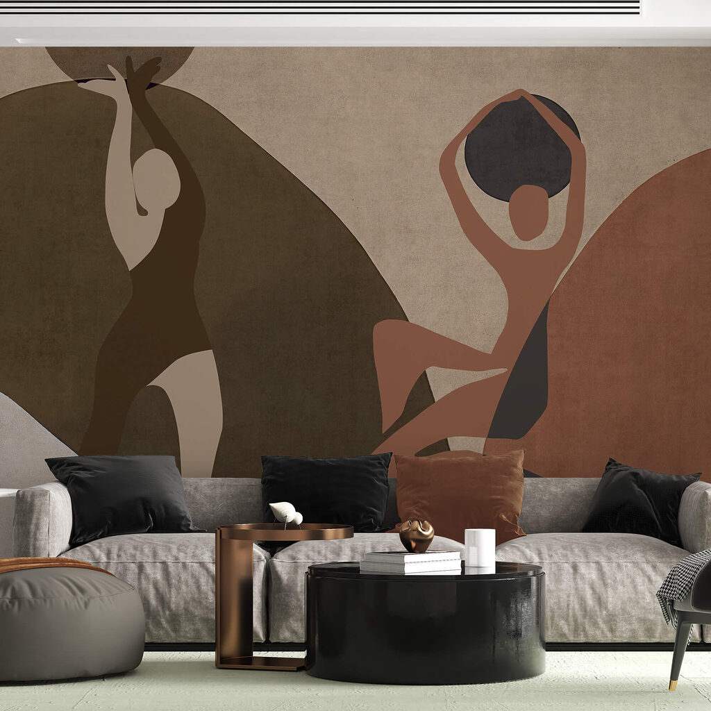 Картина із зображенням пари жінок Картина із зображенням пари жінок