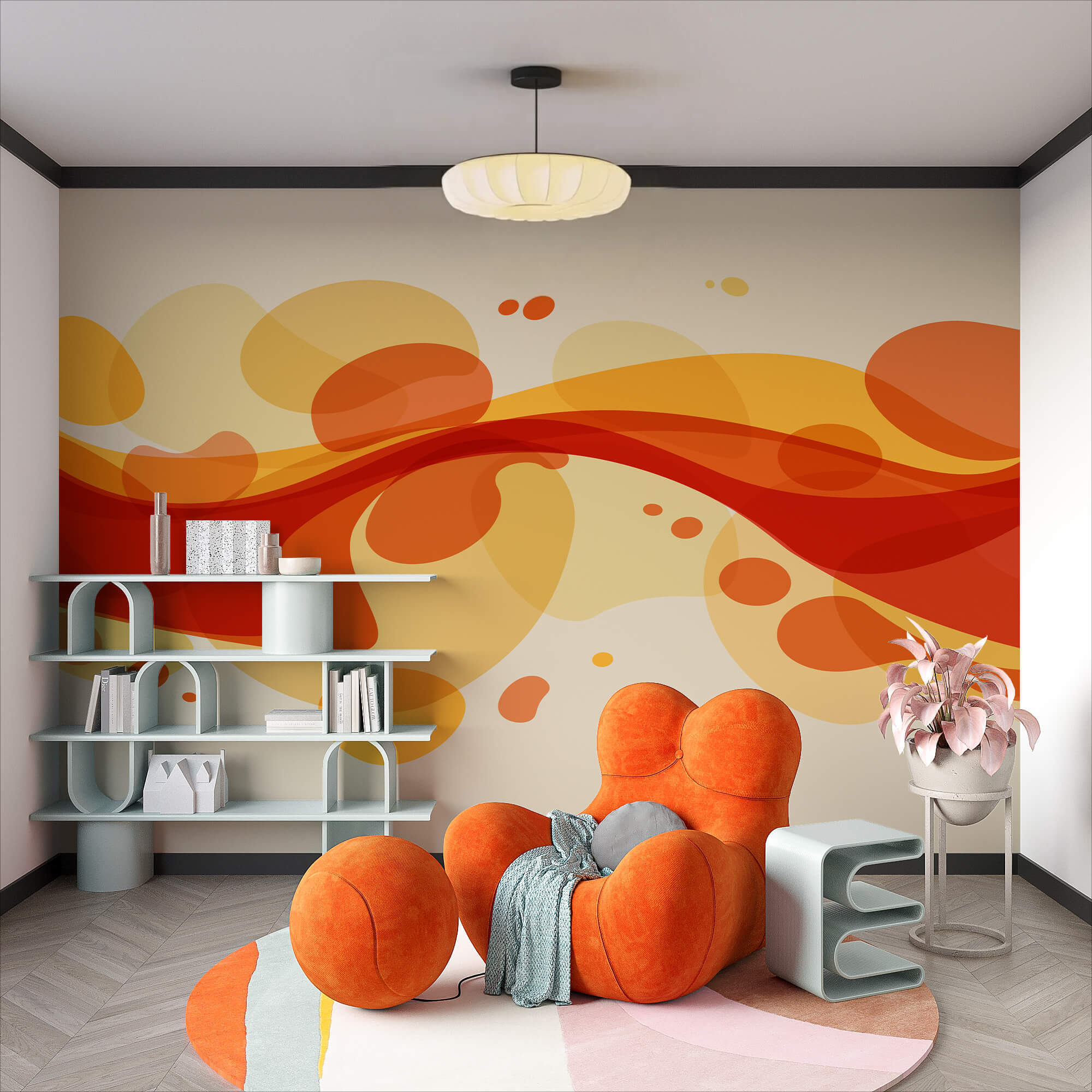 Червоні та жовті вихори