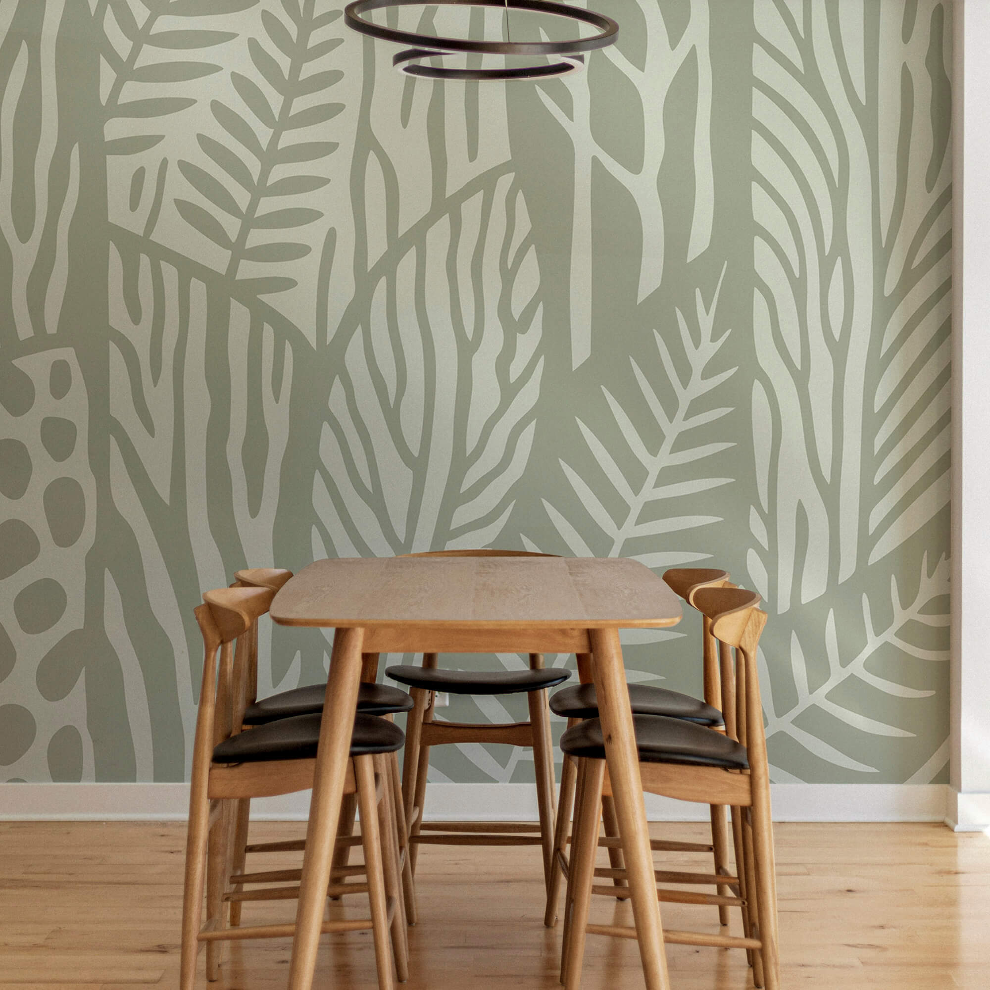 Візерунок листя та гілок Візерунок листя та гілок