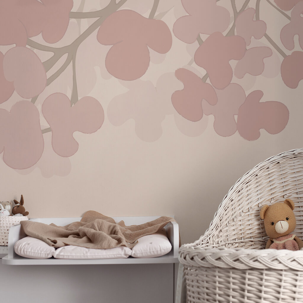 Рожеві квіти на білому тлі Рожеві квіти на білому тлі