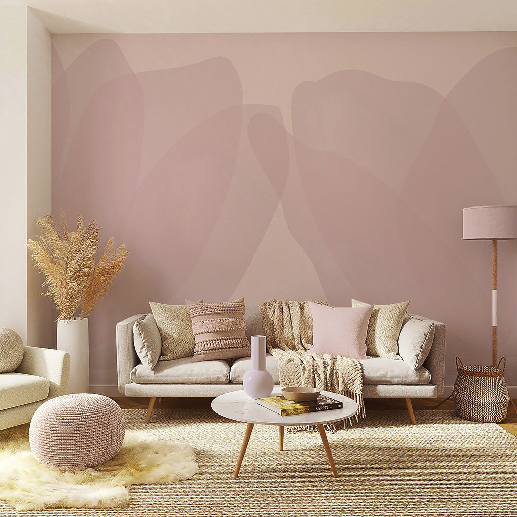 Рожево-біле тло