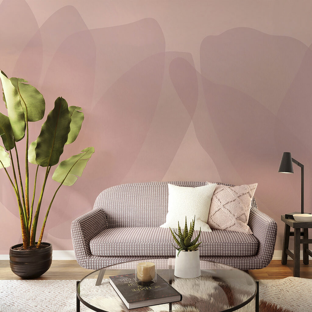 Рожево-біле тло