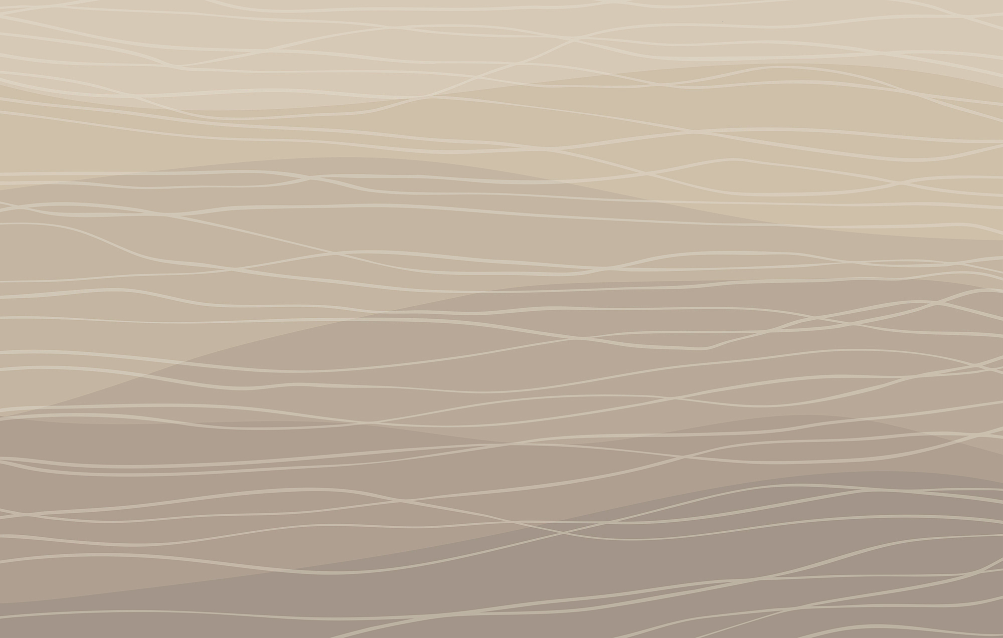 Brown and white wavy lines