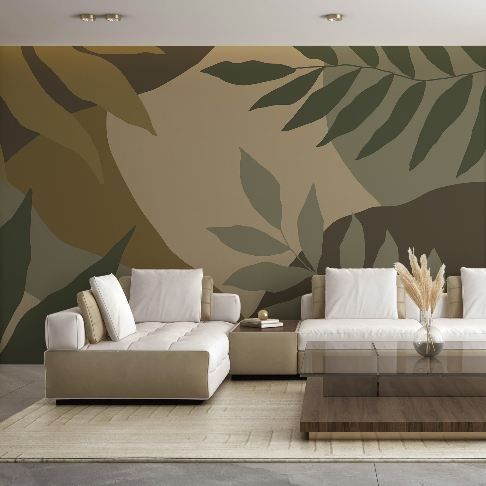 Замасковане зображення листя