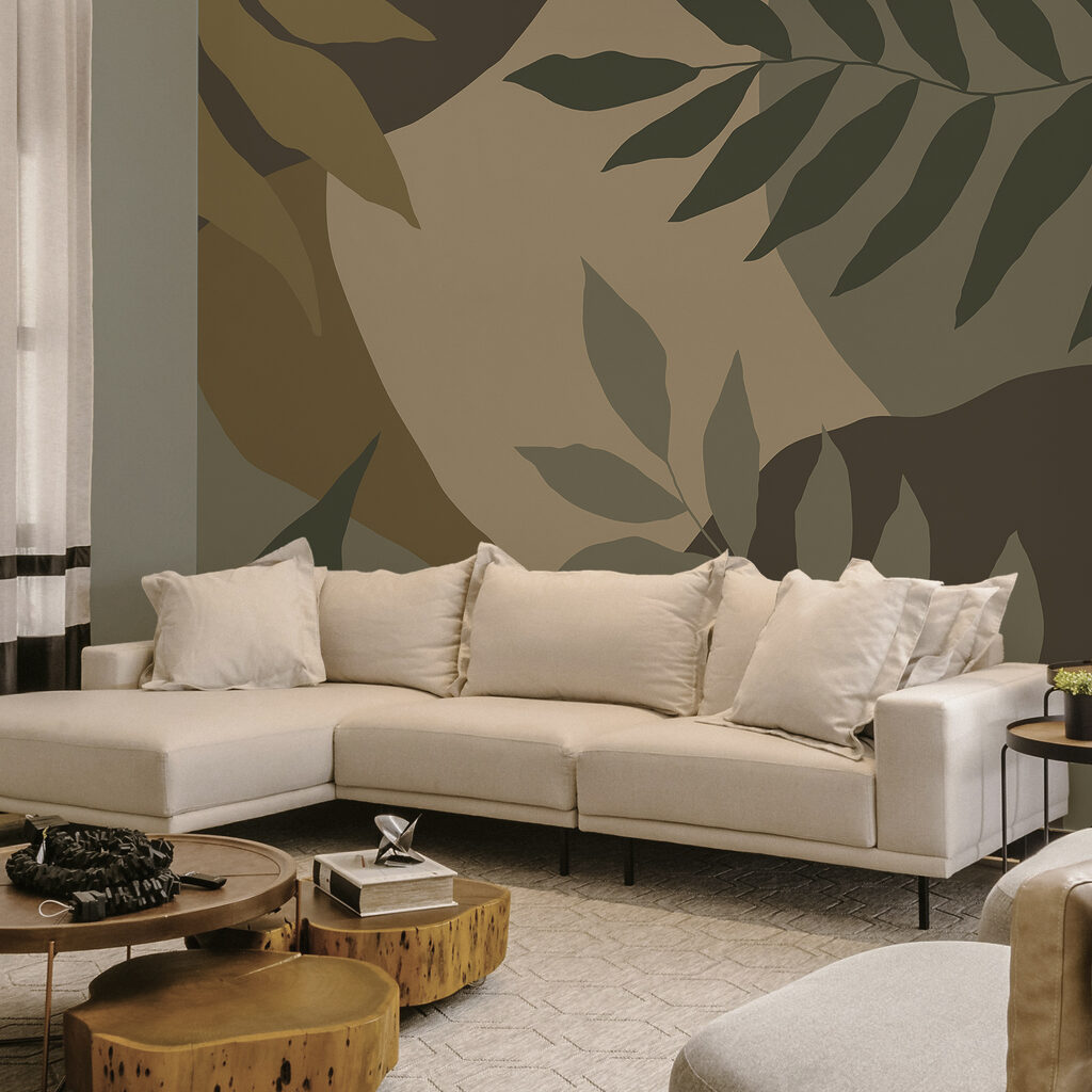 Замасковане зображення листя