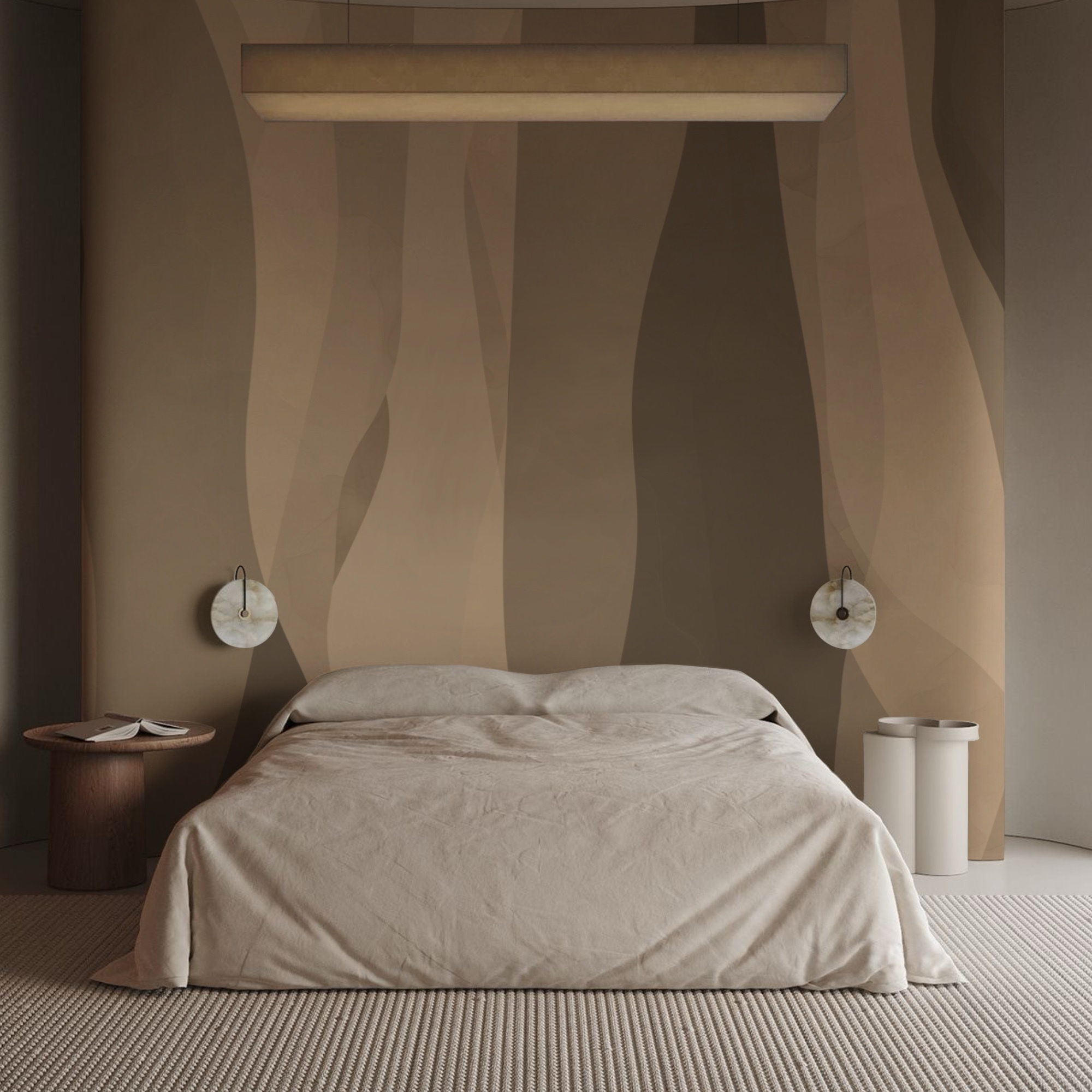 Абстрактні шари землистих тонів