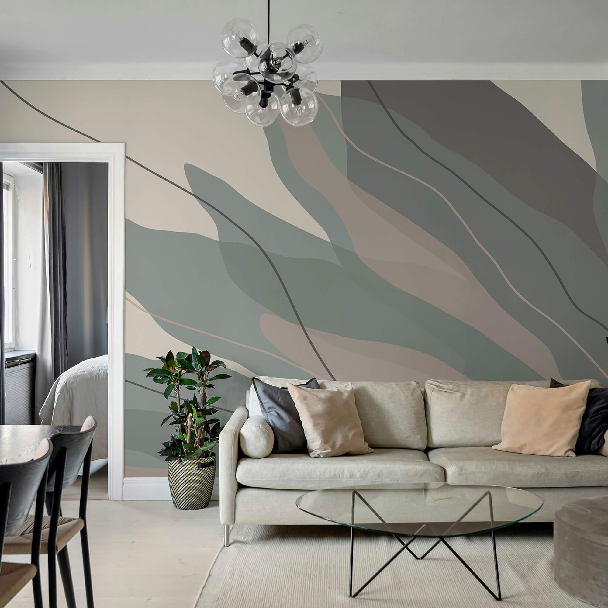 Плавні форми в м'яких відтінках