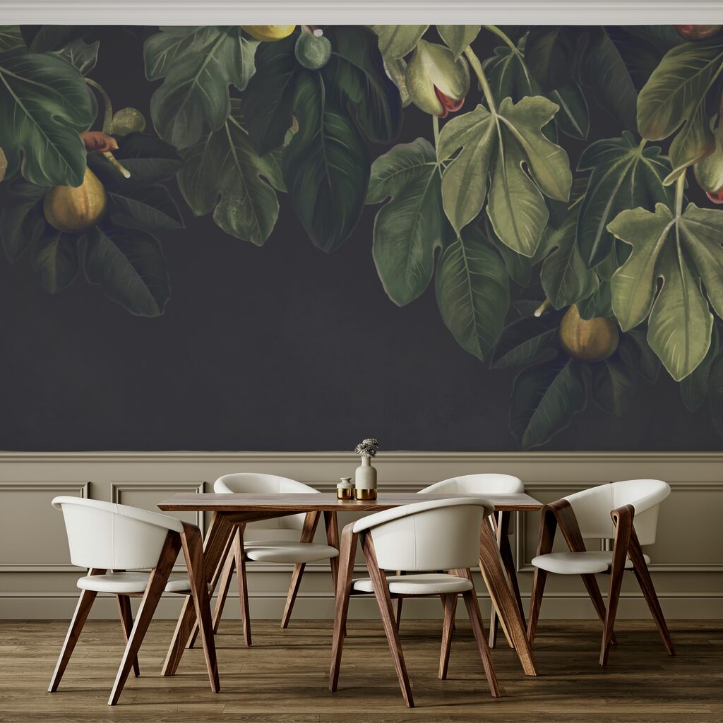 Пишне листя з яскравими плодами Пишне листя з яскравими плодами