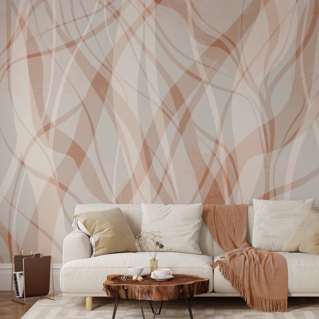 Плавні лінії в м'яких відтінках Плавні лінії в м'яких відтінках