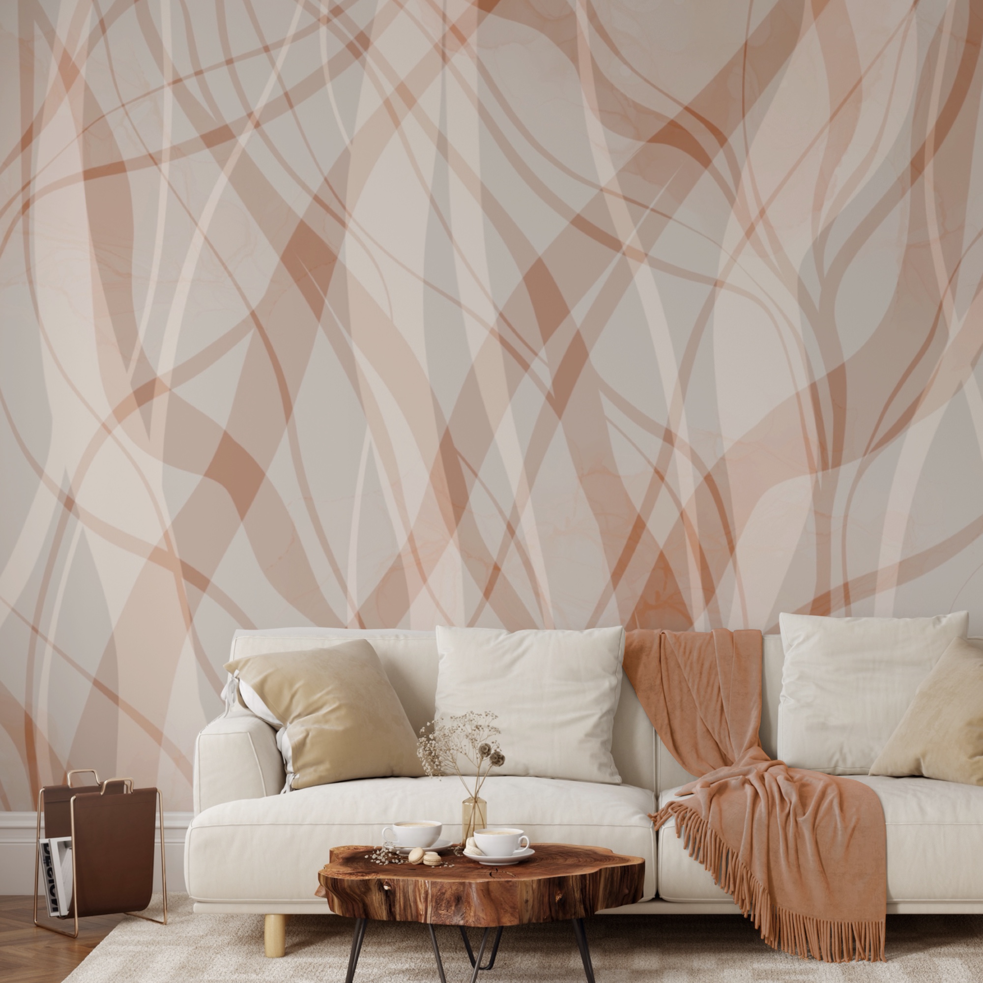 Плавні лінії в м'яких відтінках Плавні лінії в м'яких відтінках