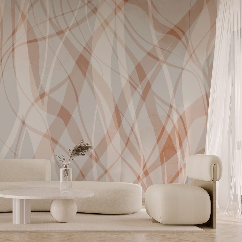 Плавні лінії в м'яких відтінках Плавні лінії в м'яких відтінках