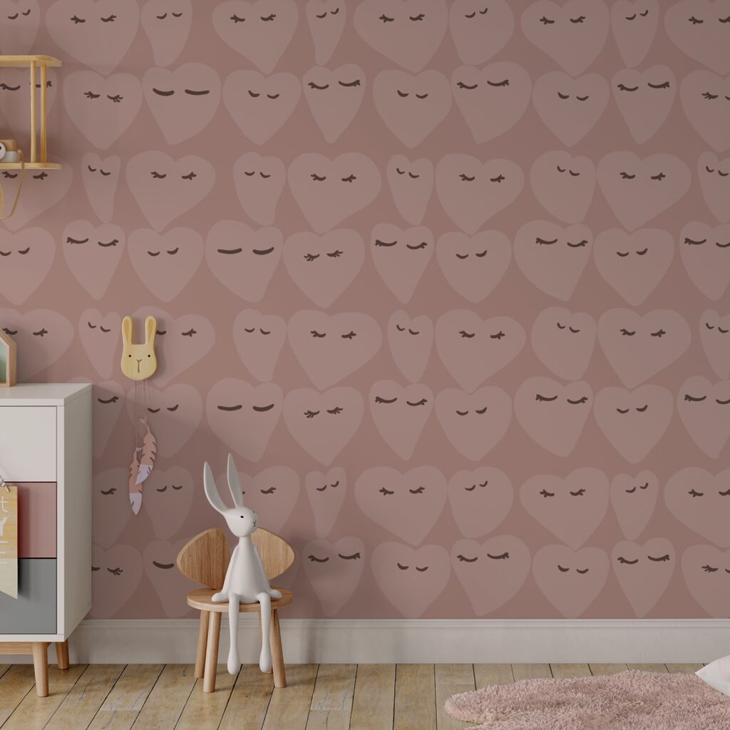 Сердечні візерунки з грайливими виразами