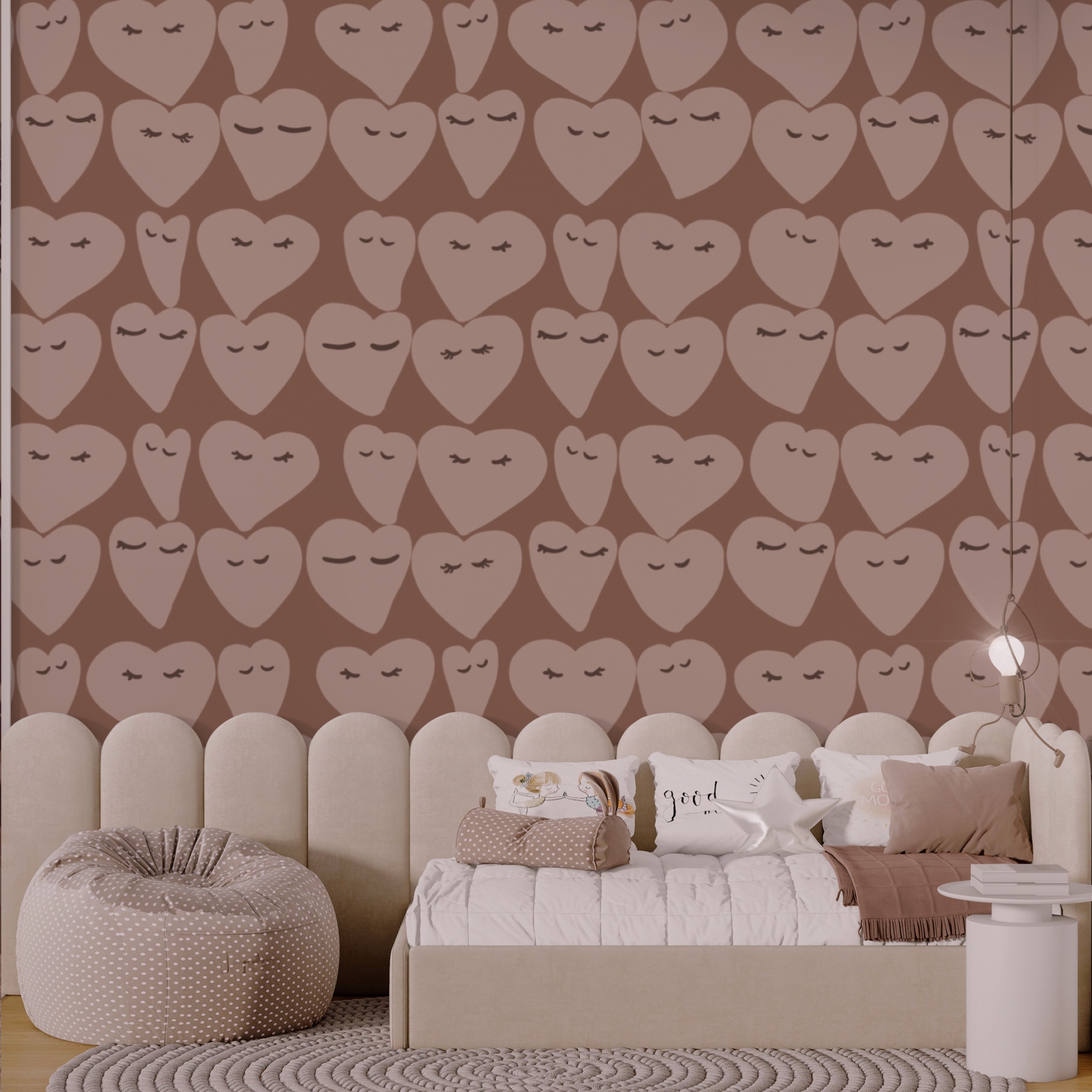 Сердечні візерунки поширюють радість усюди