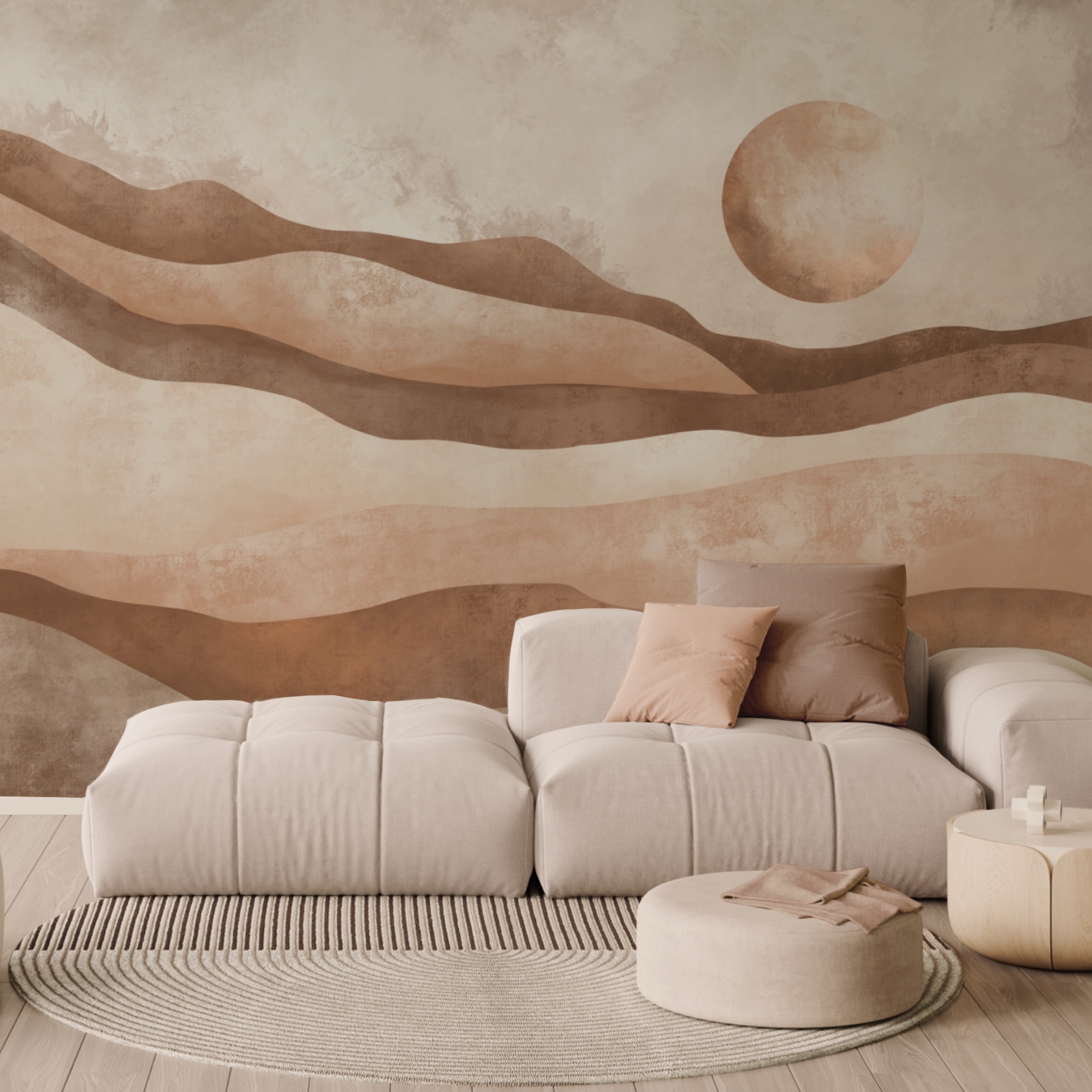 Картина пустельного пейзажу